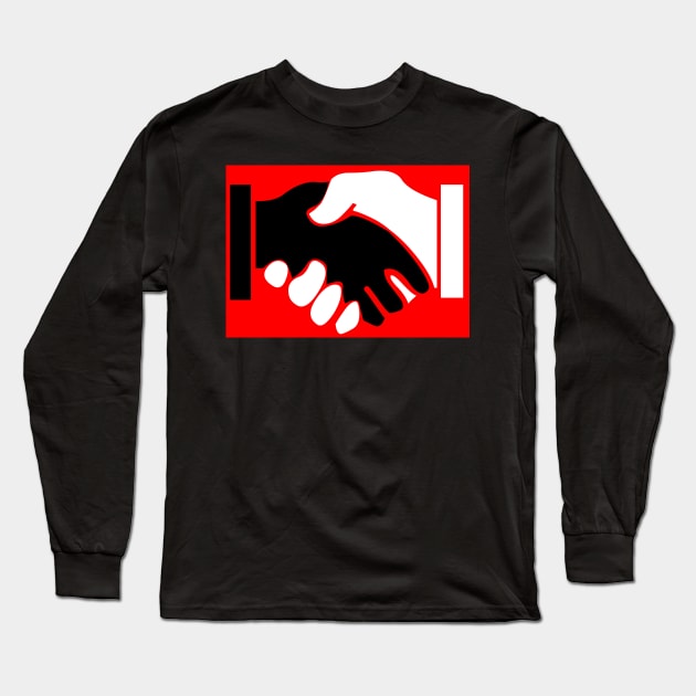 Racial harmony. Long Sleeve T-Shirt by robelf